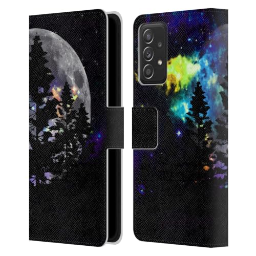Funda libro de cuero para Galaxy A52s con soporte integrado y ranuras para tarjetas