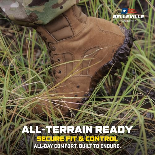 Image of Belleville Khyber TR550 8 inch Tactical Boots for Men, AR 670-1 Compliant
