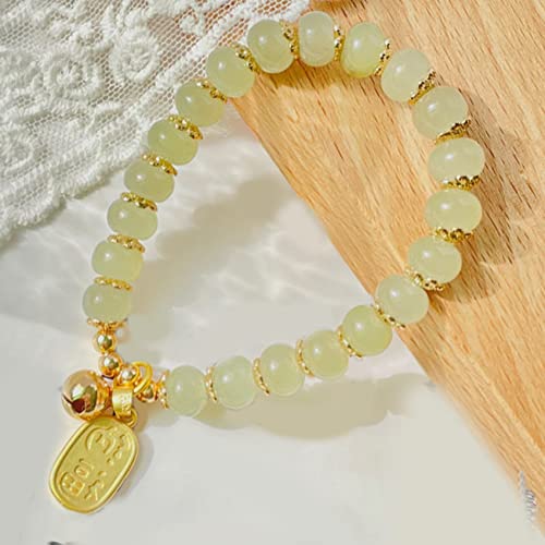 Bracelet Jade de Hetian Vert Naturel véritable pour une élégance intemporelle et spirituelle