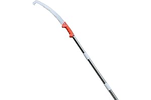 Pole Saw | Manually Operated Telescoping Extension 10 FT Pole Saw Blade...