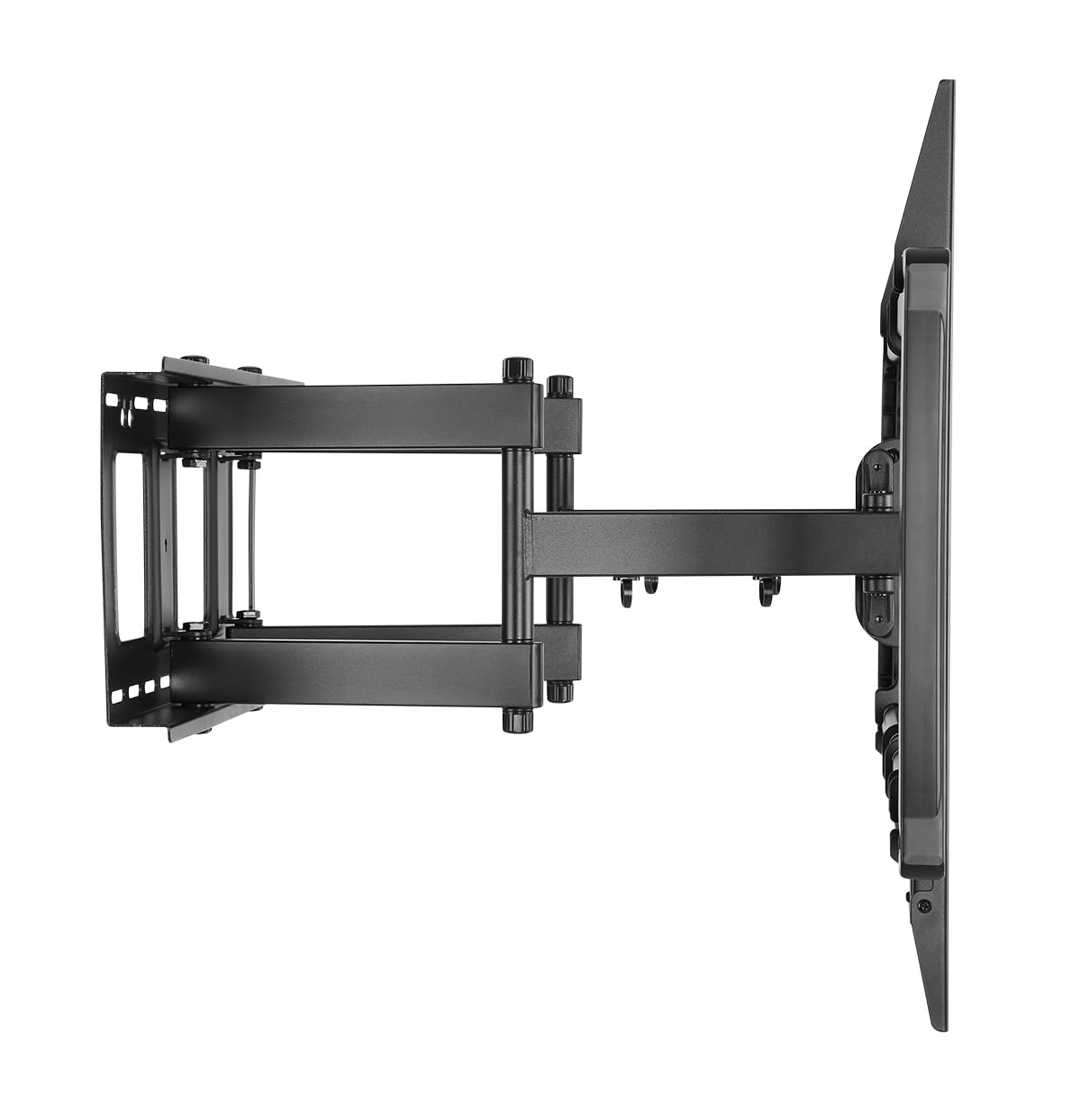 myWall HP24L - Supporto da parete per TV da 152,4 cm (60) - 254,0 cm (100), inclinabile e girevole, colore: Nero