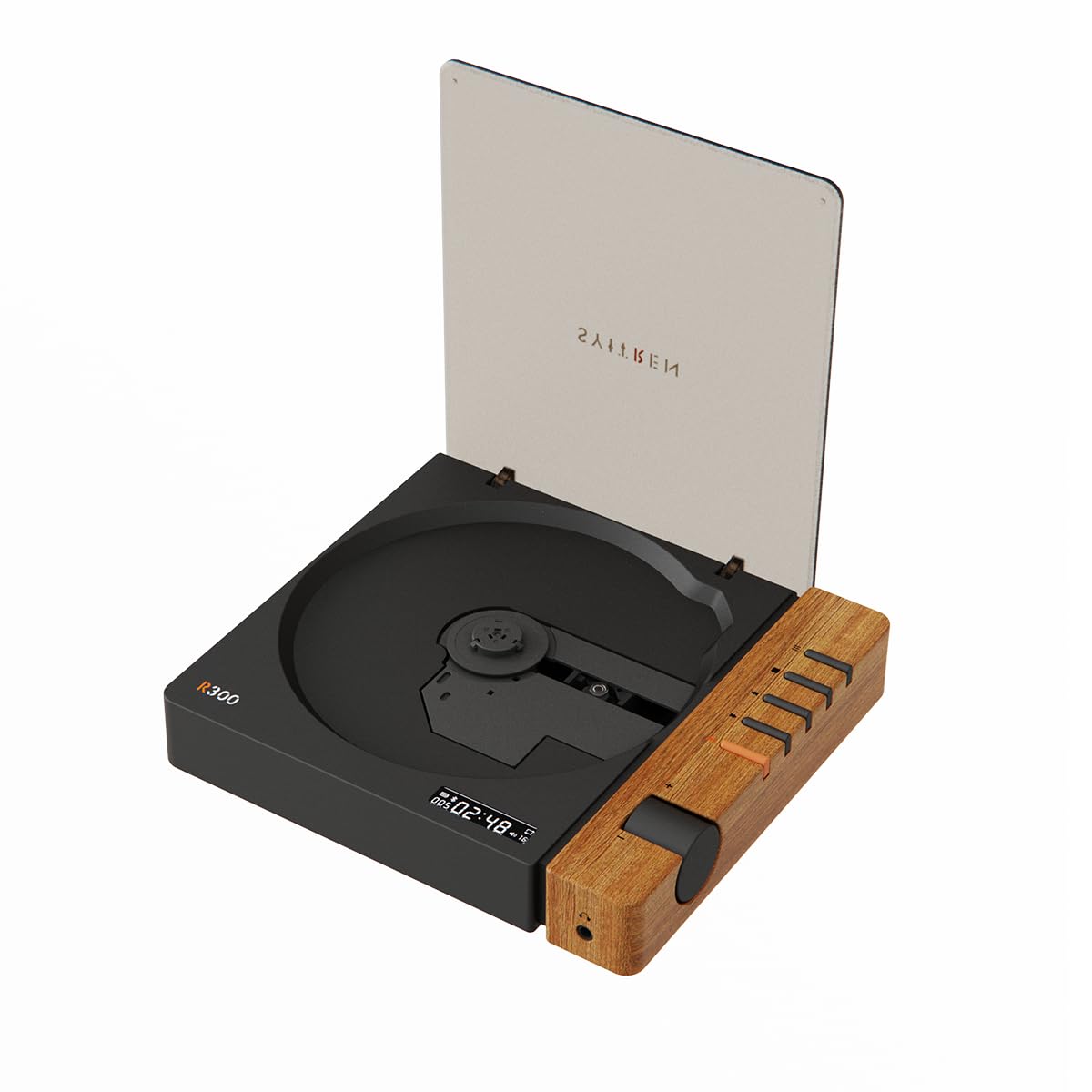 syitren R300 CD Player Portable Bluetooth Desktop Retro CD - portable cd players | Mubboo
