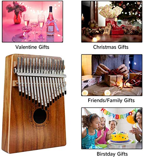 Kalimba 17 Clés, Kalimba Instrument avec Outils D’apprentissage Professionnels, Kalimba avec Boîte de Protection est un… - Les Beatles, Paul McCartney, John Lennon, RIngo Starr, George Harrison Kalimba 17 Clés, Kalimba Instrument avec Outils D'apprentissage Professionnels, Kalimba avec Boîte de Protection est un… – Image 8