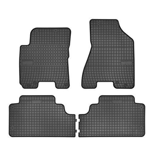 Frogum Automatten-Experts 0436 Auto-Gummimatten mit 1cm Rand 4-teilig, Black, Hyundai Tucson JM...