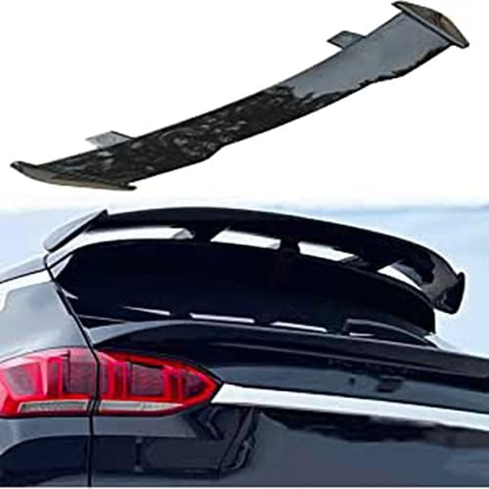 YPSQQHD Car Rear Spoiler Splitter, Rear Trunk Boot Lip Wing lid Spoiler ABS Exterior Accessories, Compatible with Jeep Renegade S/80th