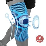 🚴 ANTIRUTSCH-TECHNOLOGIE - Mit hochwertigen Silikongelstreifen, die die Bandagen an ihrem Platz halten, können Sie sich bequem bewegen und trainieren, ohne dass etwas verrutscht.