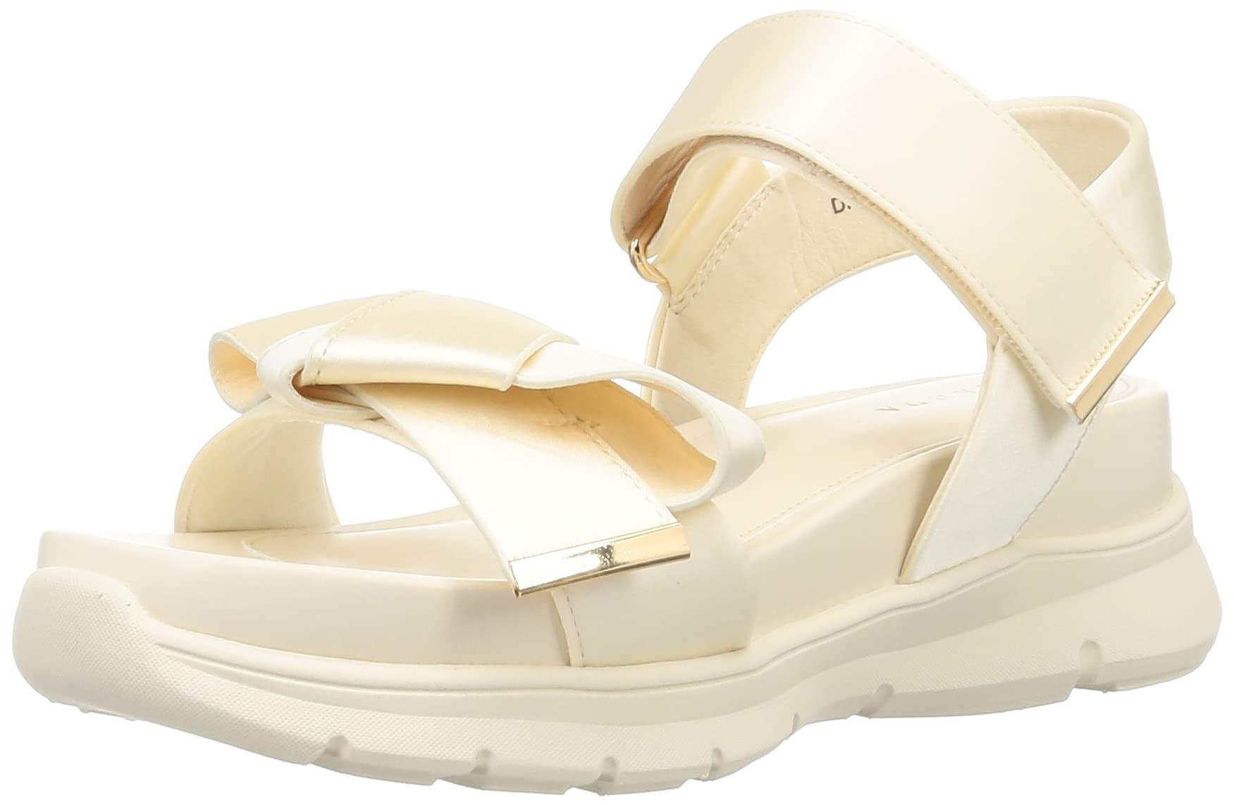 randa サンダル　S RANDA ランダ サンダル フラワー 刺繍 厚底 Sサイズ 22 5cm相当