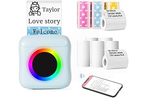 C22 Portable Label Maker Machine with and 10 Roll Labels