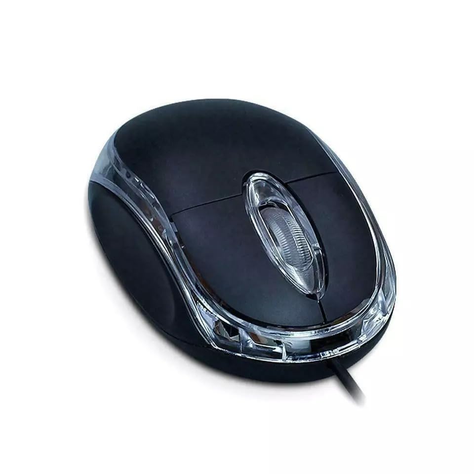 Wired Mouse Sleek Design, USB Connectivity with RGB Lighting - | 1000 DPI Optical Sensor | Plug and Play | Compatible with PC and Laptop_M28-image-36