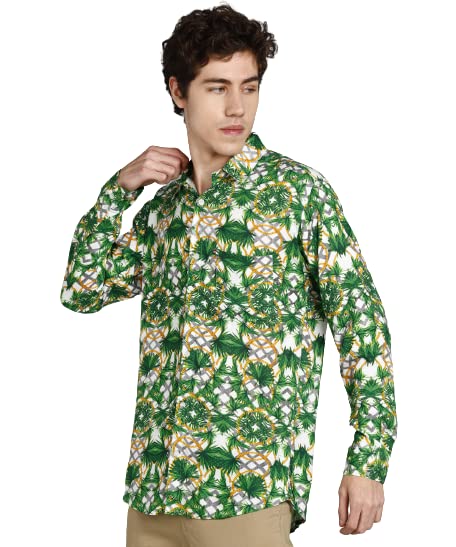 GenericEllipse Men's Shirt for All Ocation || Regular Button Down Shirt || Full Seleev Shirt || Rayon Men's Shirt