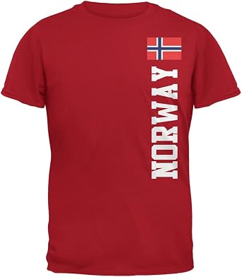 World Cup Norway Red Adult T-Shirt - Large