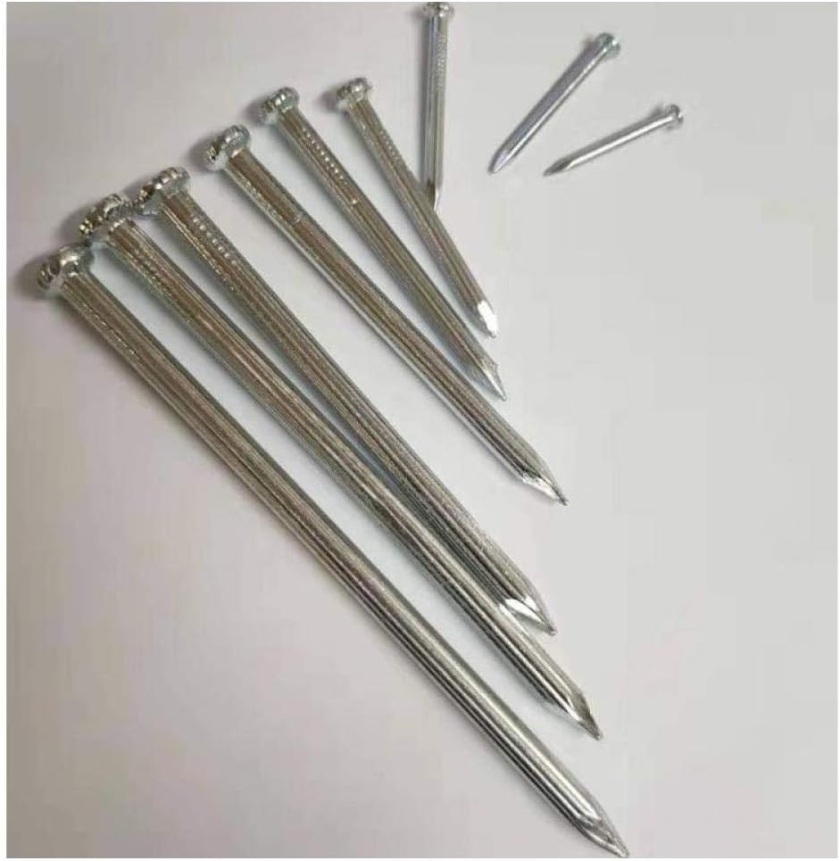 Panel Pins, Clavos surtidos para madera, clavos pequeños de acero, Clavos para madera, Clavos de acero para cemento - 2 pulgadas (5 cajas) miniatura 2