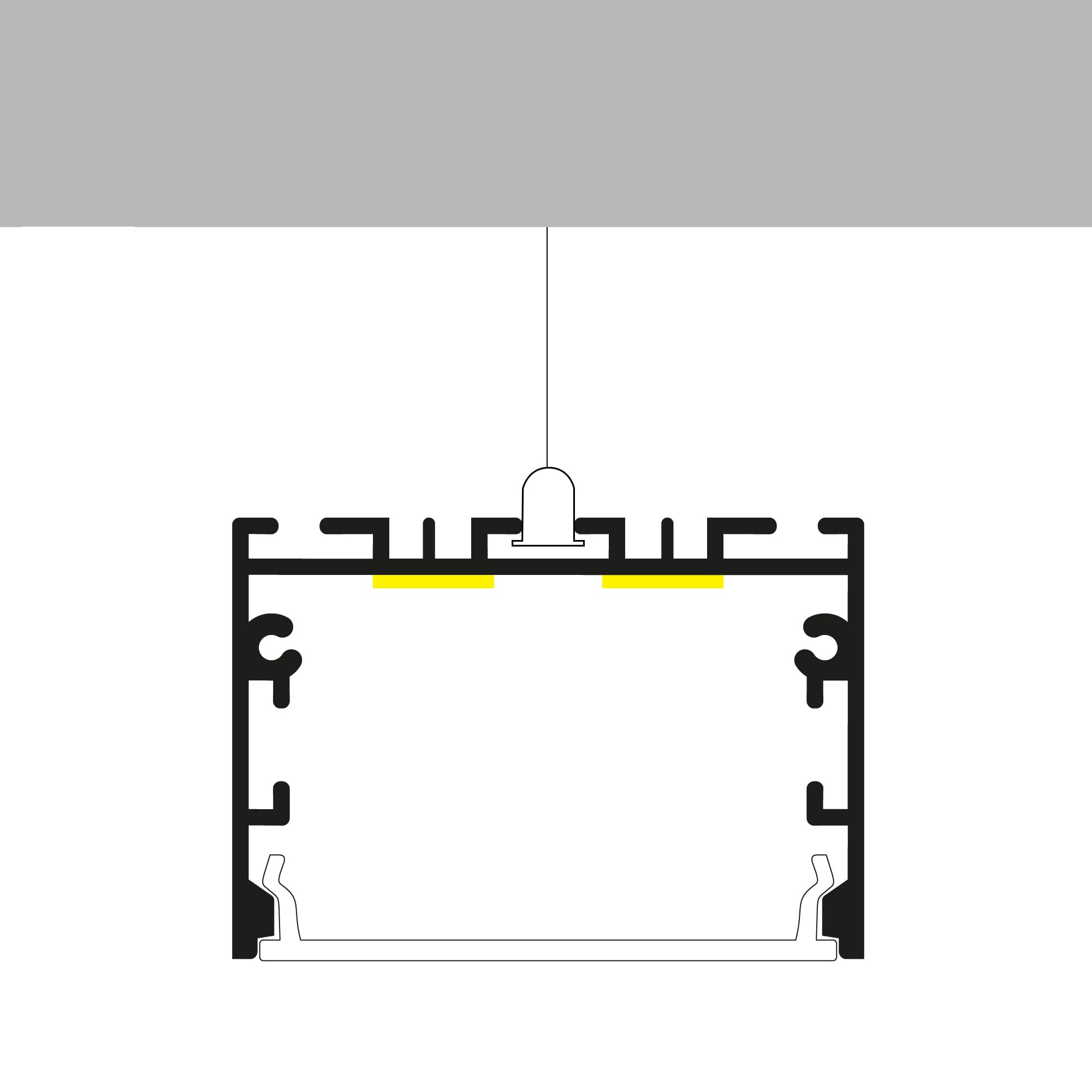 VoltShine Detector de movimiento PIR empotrable 360º, sensor de alta sensibilidad, ideal para seguridad y control de iluminación.