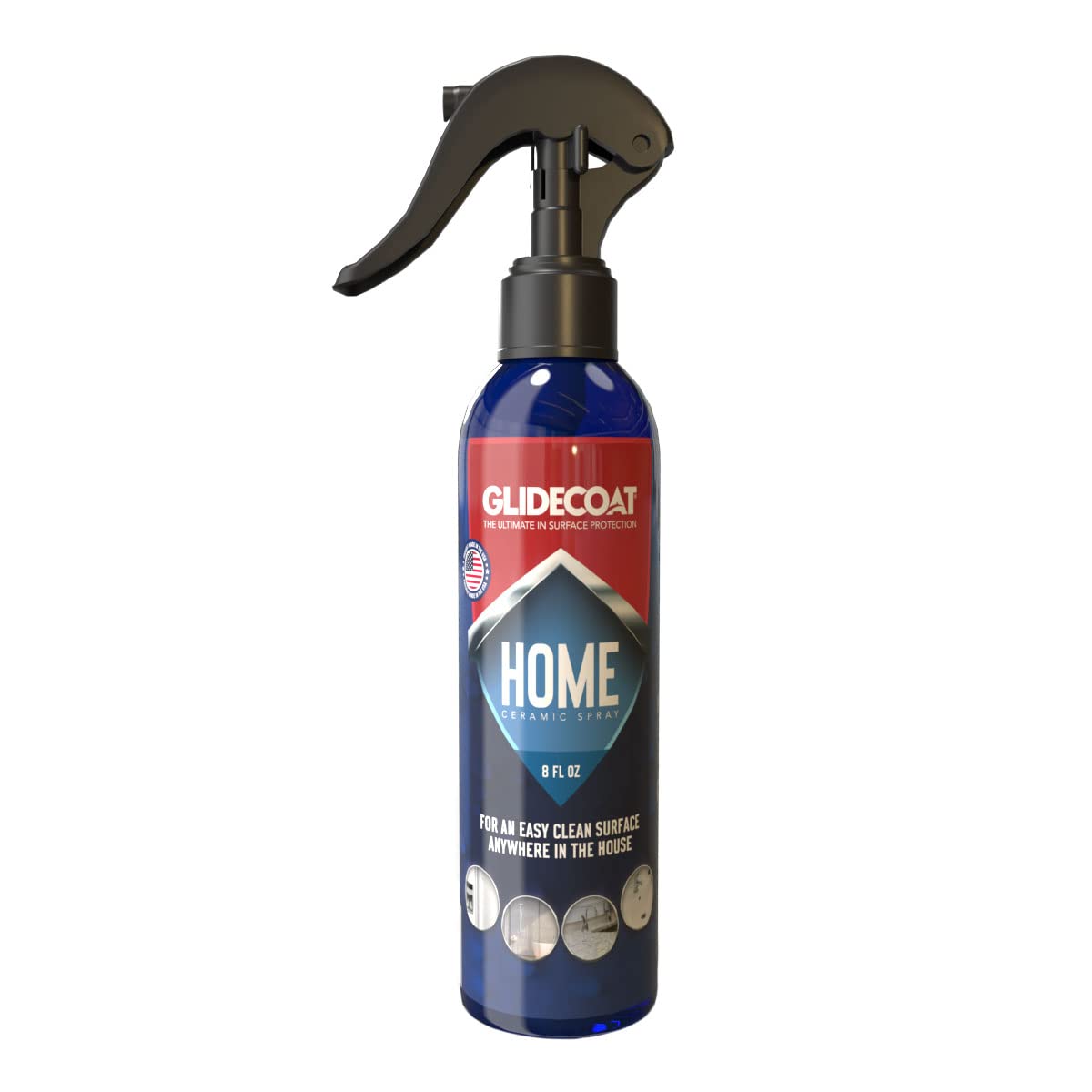 Glidecoat Home Ceramic Spray - For an Easy to Clean Surface Anywhere in the House (8.00 Fl Oz (Pack of 1))