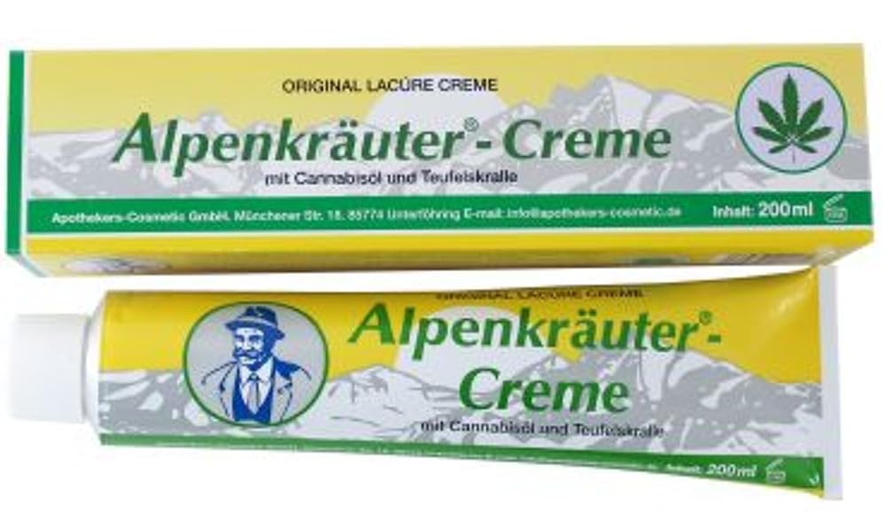 Stolz GmbH Körpercreme Alpenkräuter Creme mit Öl Teufelskralle – 2 × 200 ml