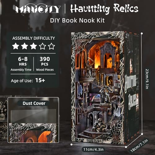MiniCity Haunting Relics Book Nook Kit thumbnail 2