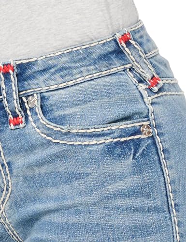 True Religion Women's Becca Midrise Super T Boot Cut Jean2