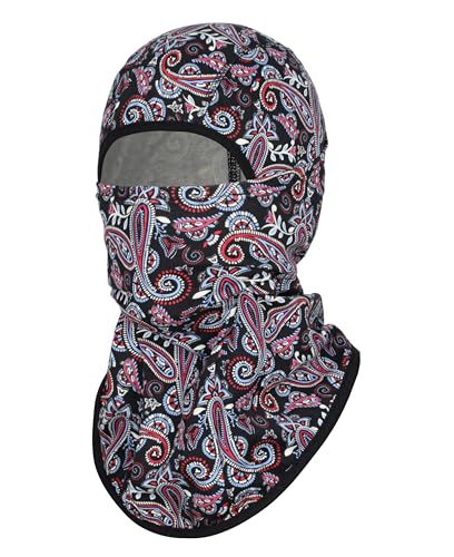 Image of BOCOMAL FR Face Mask Flame Resistant Balaclava 5.5oz Lightweight Arc Rated Helmet Liner Covering Hood for Welding
