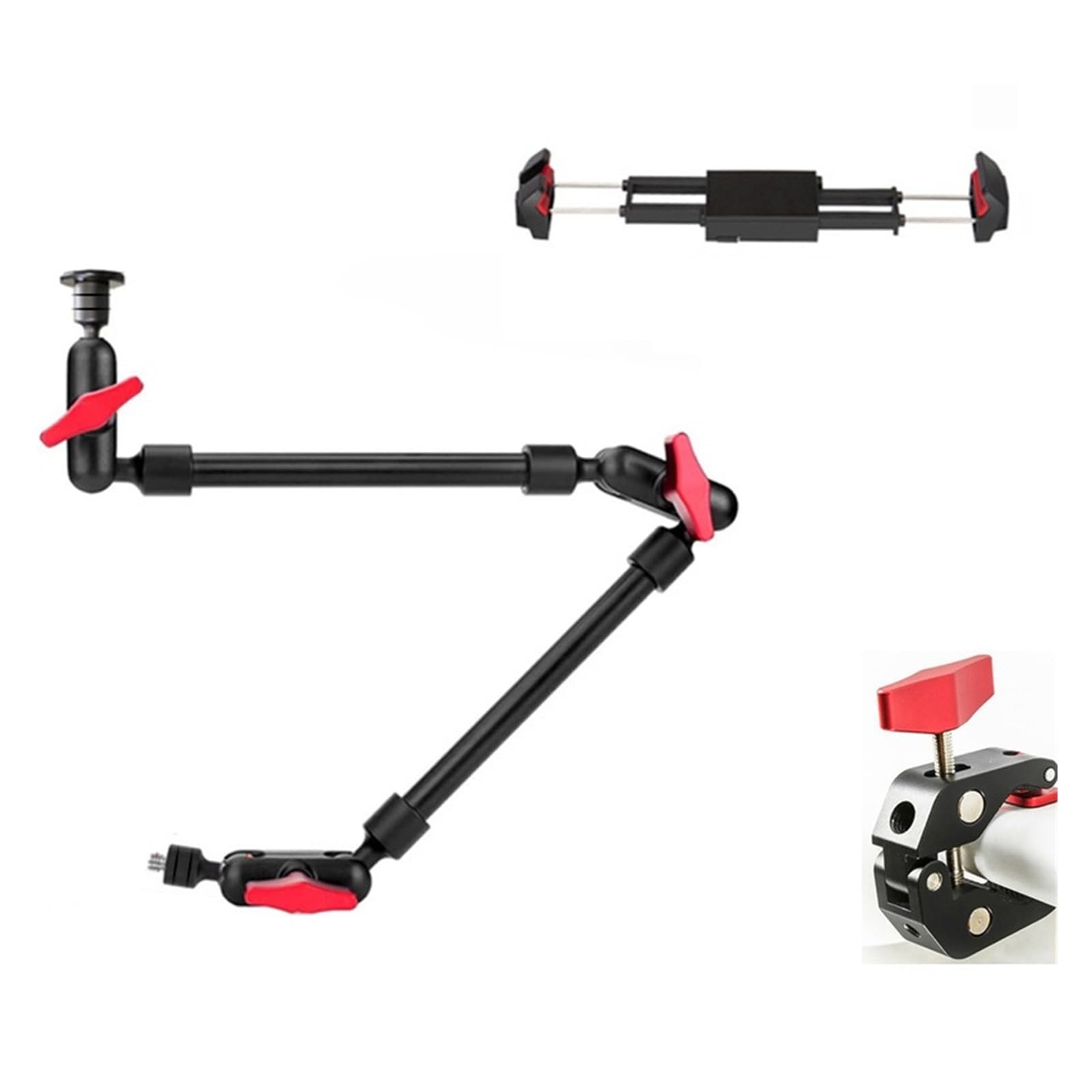 Supporto Per Action Camera Microfono SmallRig Braccio Magico Con Morsetto A Granchio Kit 4766