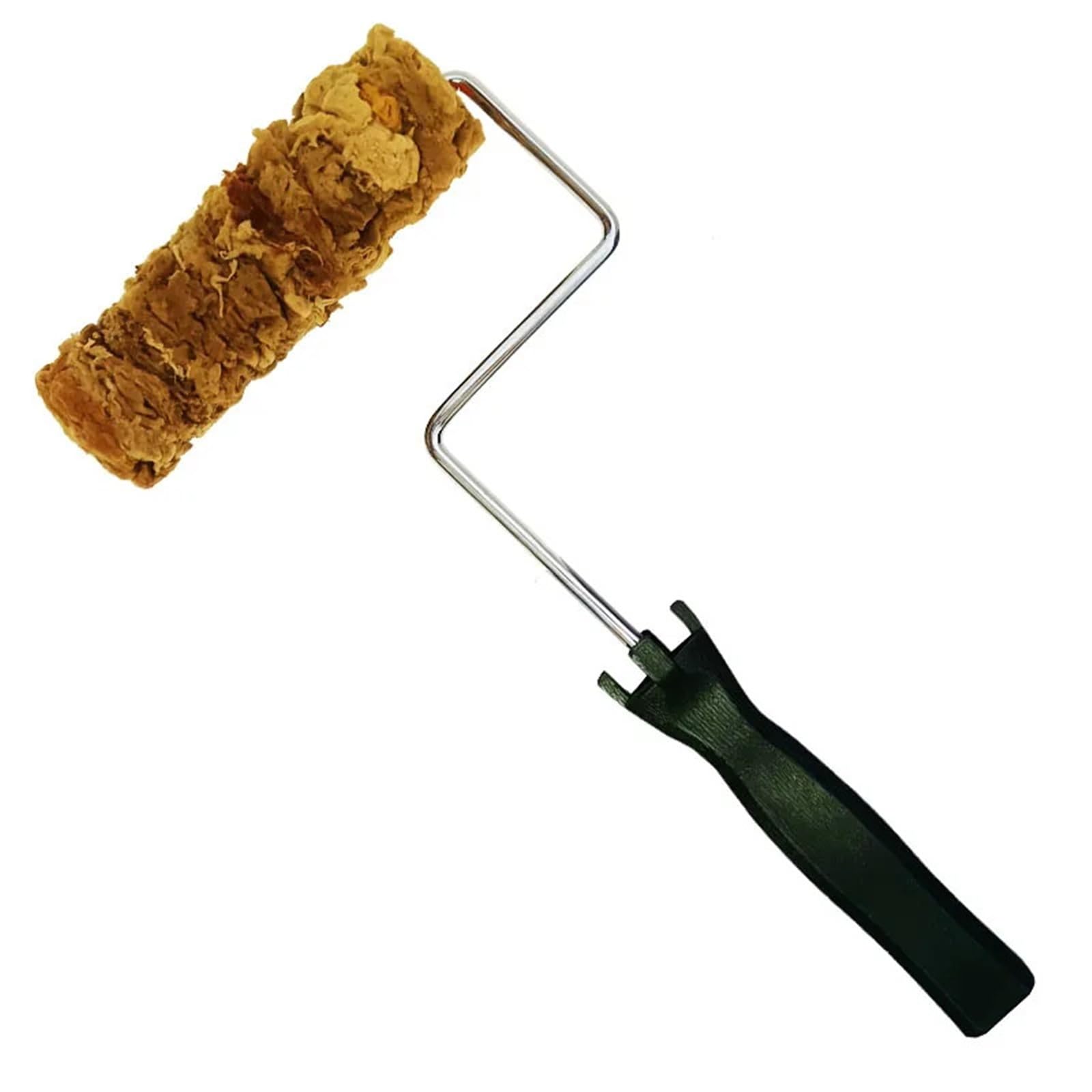 Irfhdcx 6Inch Black Handle Paint Roller 4/6Inch Seaweed Foam Paint Roller Brush Sponge Pattern Texture Tools For Wall Decoration Painting Tool(6Inch Black Handle)