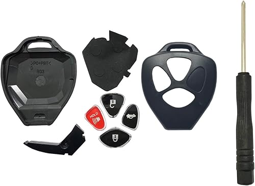 Horande Funda de repuesto para llavero de 3 botones para Toyota Scion TC RAV4 2008-2013 Avalon 2007-2011 Camry 2008-2013 Corolla 2009-2014 Venza sin