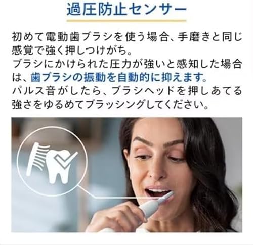 フィリップス HX3672/23 ソニッケアー3100シリーズ ホワイト 電動歯ブラシ 3100 の商品画像 3