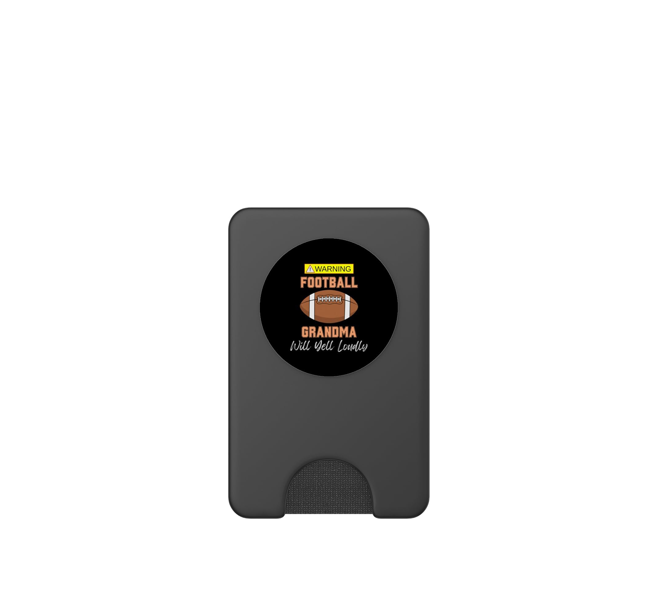 Advertencia de la Abuela del fútbol gritará en Voz Alta PopSockets PopWallet para MagSafe