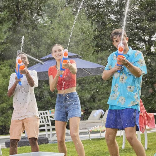Nerf Super Soaker Flip Fill Wasserblaster mit 4 Modi (Einzelstrahl, Streustrahl und Fächerstrahl), schnelles Befüllen, Outdoorspielzeug mit 887 ml Tank, Wasserspiel für Jungen und Mädchen