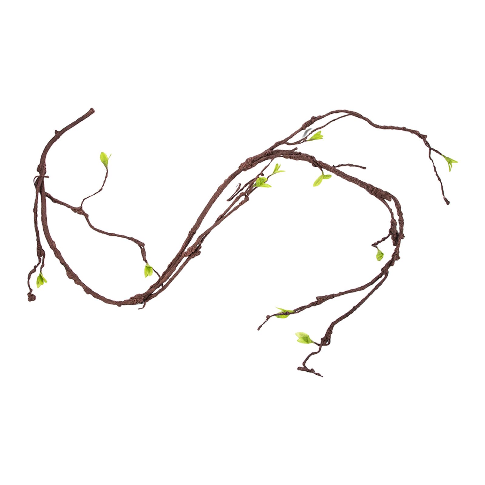 oringnat Realistic Artificial Vine For Reptiles Terrariums And Vine for Amphibians Pet