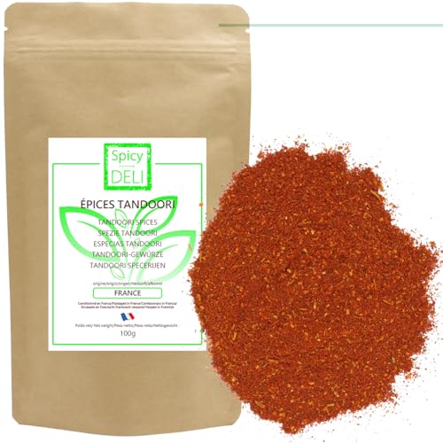 Tandoori Especias 'mezcla' 100 gr 'bolsa kraft resellable'