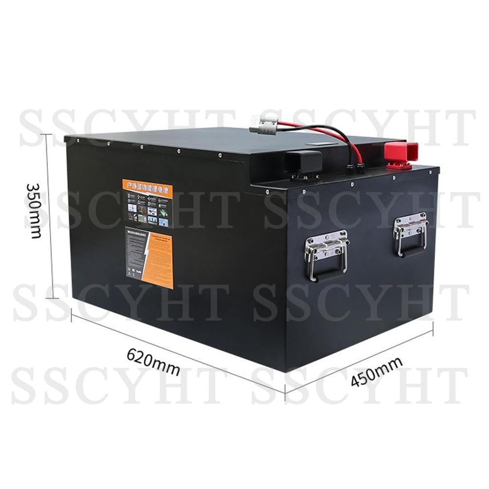 Batteria accumulo energia fotovoltaica 24V 48V 100Ah 150Ah 200Ah 300Ah 400Ah condizionatore d'Aria parcheggio Batteria al Litio Ferro fosfato 25,6V 51,2V per Motore fuoribordo