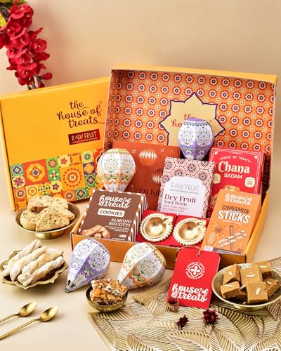 Image of Hyperfoods Diwali Gift Items Diwali Gift Box Diwali Hamper Diwali Gifts Diwali Sweets Gift Box Chocolates Gift Pack Diwali Lights Diwali Gift For Family And Friends Diya For Diwali