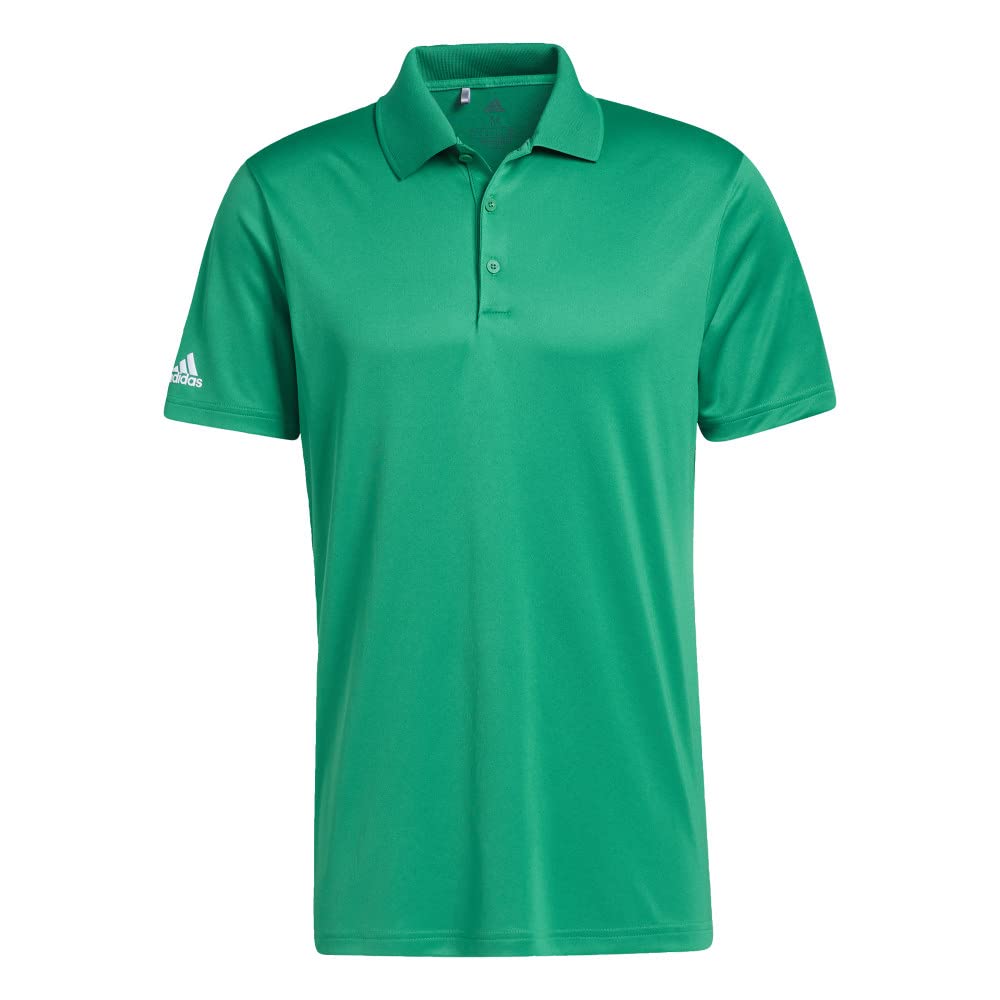 adidas Men's Core Performance Primegreen Polo Shirt, Green, XS