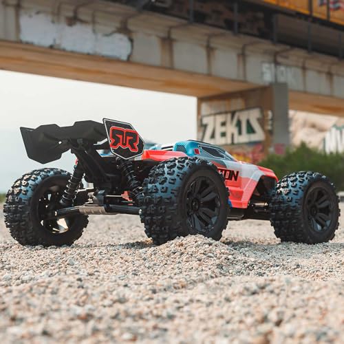 Image of ARRMA RC Truck 1 /8 KRATON 4X4 6S BLX BRUSHLESS V6 Speed Truck RTR (Lipo Battery and Charger Not Included) (Blue /Orange), ARA8608V6T1
