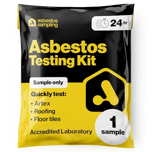 Asbestos Test Kit (1 Sample Only) Includes NEXT DAY UKAS Lab Testing Fee Instructions Return Postage