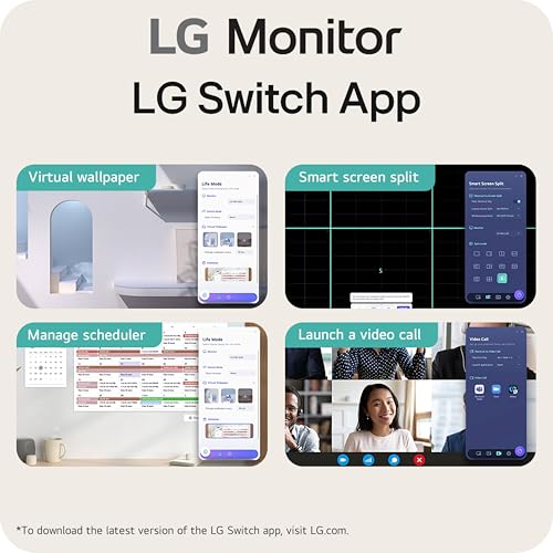 Image of LG 32U631A-B 32-inch QHD (2560 x 1440) IPS Computer Monitor, 100Hz, 5ms, HDR10, Reader Mode, Flicker Safe, HDMI, USB Type-C 15W PD, Black