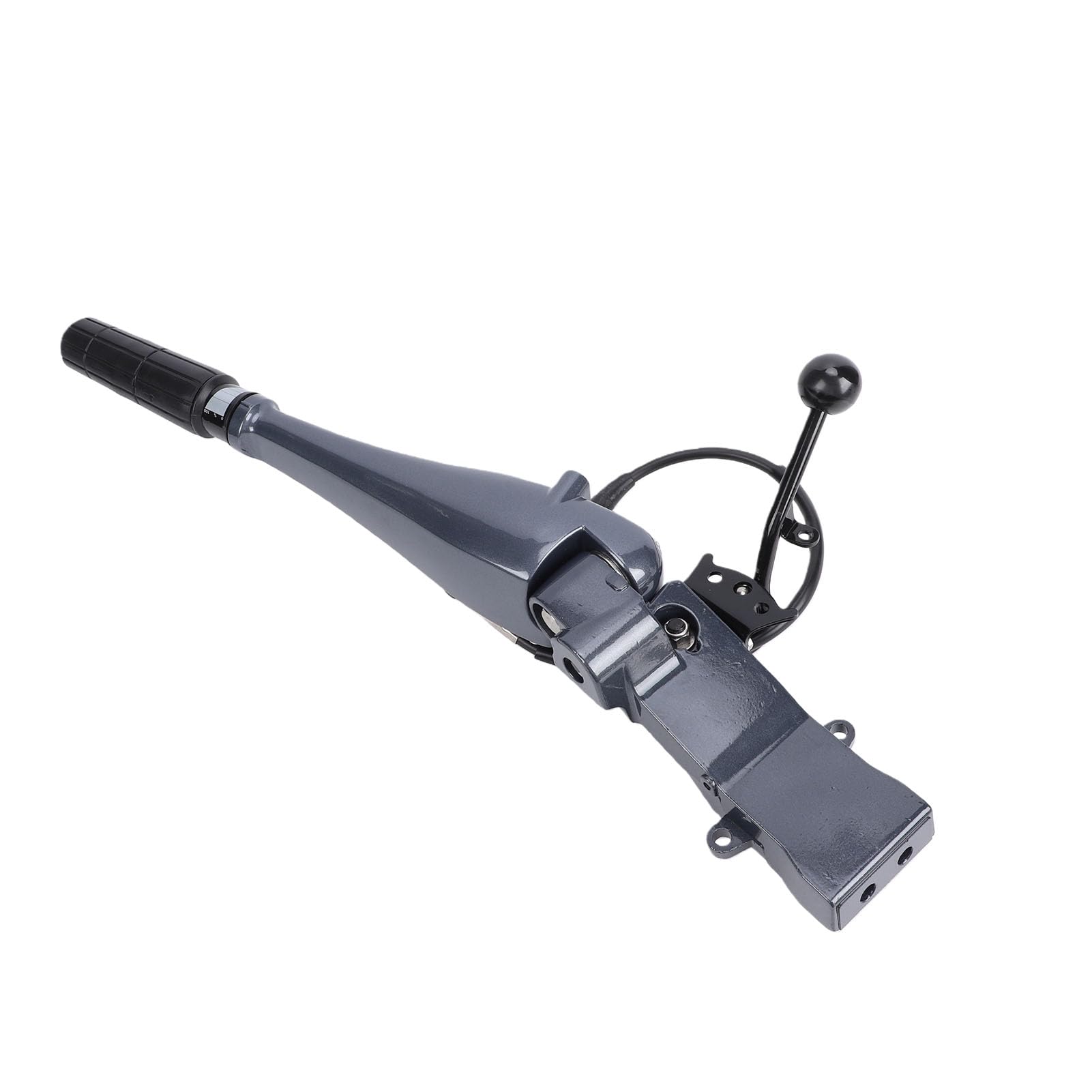 SUNGOOYUE Other Marine Supplies Griff-Ersatz, Eisen-Aluminium-Außenbordmotor-Lenksteuergriff mit Stabiler Struktur, für 2-Takt-Motor-Lenksteuerpinne-Trolling-Motor