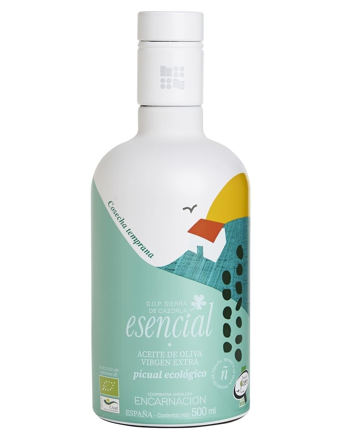 Esencial | Pack Regalo Aceite de Oliva Virgen Extra Verde Temprano Royal + Picual + Picual Ecológico - 3 x 500 ml