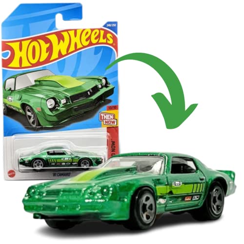 Hot Wheels 81 Camaro, Then and Now miniatura 1