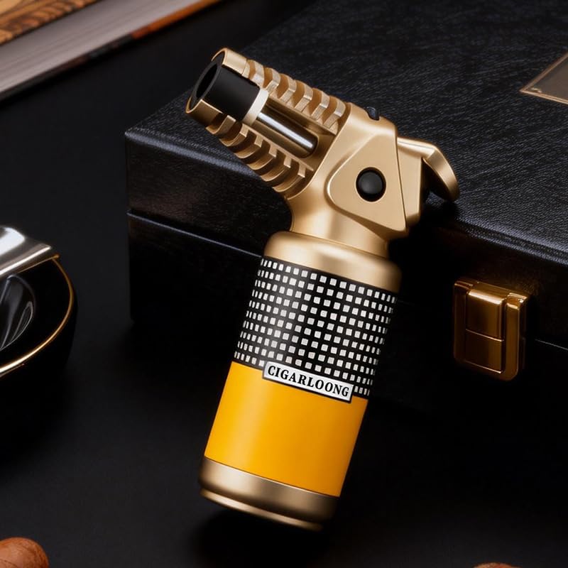 Encendedor de cigarro con llama potente y antiviento miniatura 4