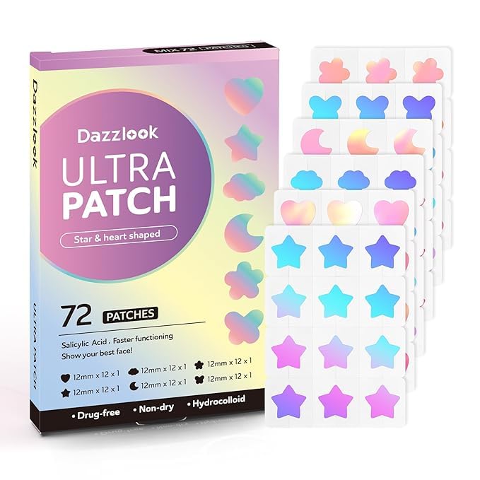 Save 40% on Cute Star Pimple Patches with Code XEJ74WSA