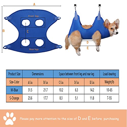 12 in 1 Pet Dog Grooming Hammock Harness for Cats & Dogs, Dog Grooming Harness with Nail Clippers/Trimmer/Scissors/Comb… - Image 4