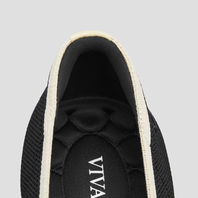 VIVAIA Sasha Women's Pointed-Toe Bow Kitten Heels Elegant Arch Support Anti-Slip Outsole4