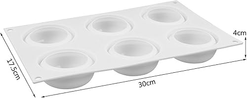 Miniatura 6 de Rollo de canela molde de silicona Molde de chocolate Vela Molde de postre molde de cera para derretir jabón molde de fabricación de jabón tamaño