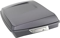 Vista 68 de Harley Tour Pack, equipaje desmontable Razor Tour Pack Maleta para Harley Touring Street Glide, Electra Glide, Road King, Road Glide Special Azul