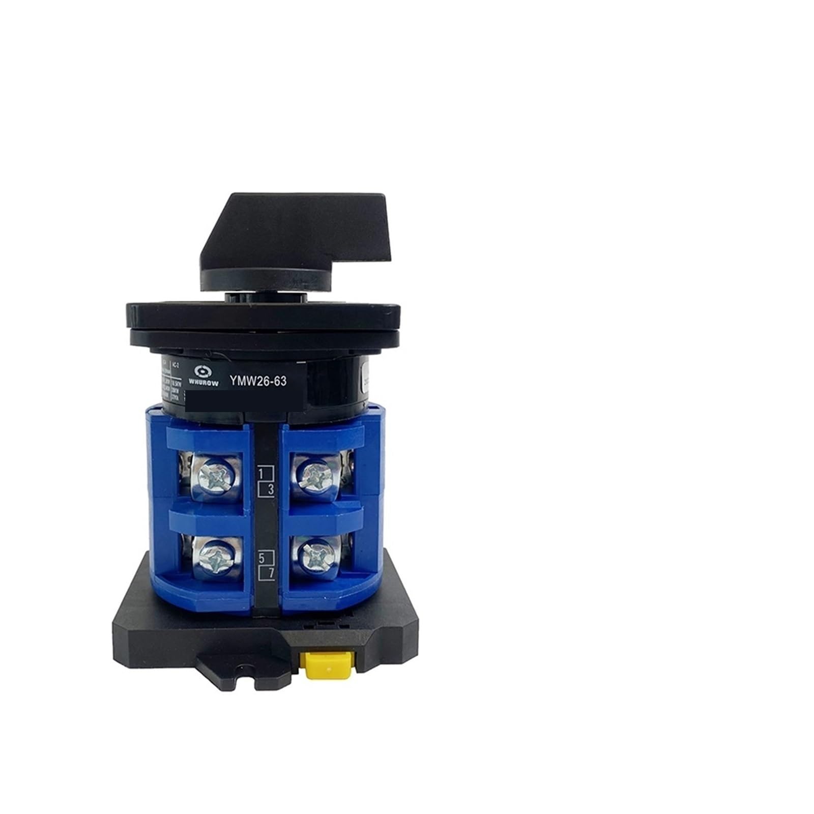 LHNBGTUIW 63A Mounted Universal Selector LW26-63/2 Two Poles Selection Control Circuit Rotary Cam Switch(01234)