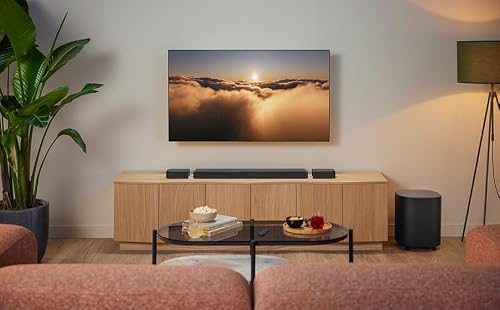 JBL Bar 800 MK2, Barre de Son Bluetooth 7.1 canaux pour TV avec Enceintes détachables, Caisson de Basses de 25,4 cm, Dolby Atmos, HDMI eARC, Wi-FI, vidéo 4K, PureVoice 2.0 et MultiBeam 3.0, Noir - 8