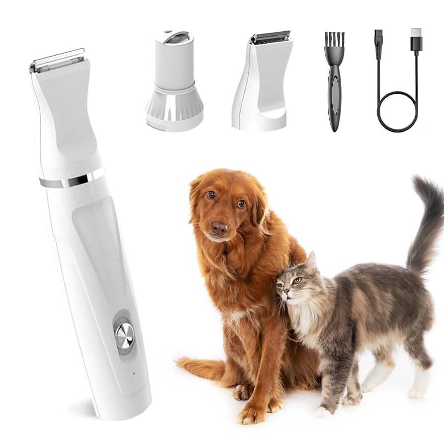 Amazon.co.jp: 【2in1ペット用バリカン 爪やすり】 猫犬用