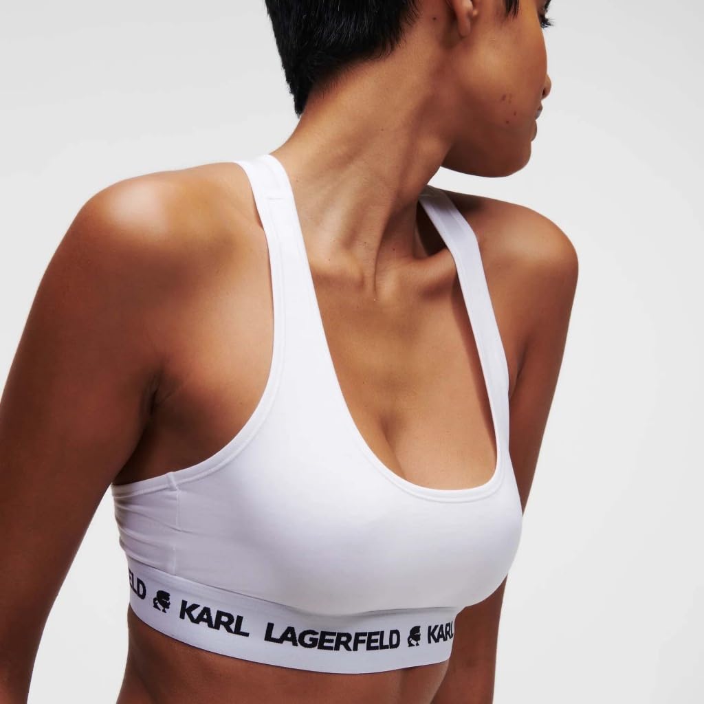 Karl Lagerfeld Donna Logo Bralette