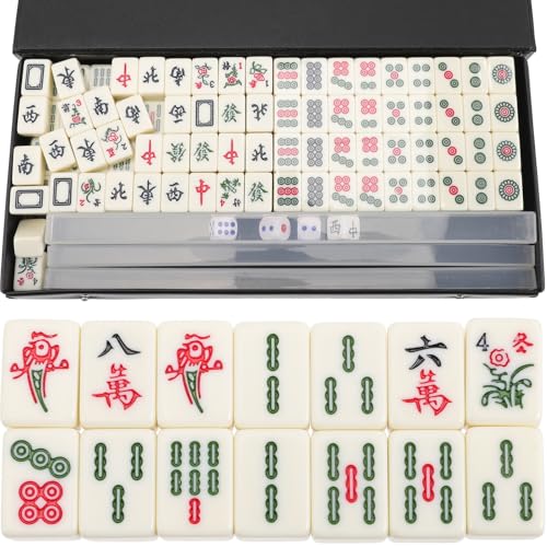 Mahjong portable en acrylique pour vos soirées camping et jeux de société en plein air